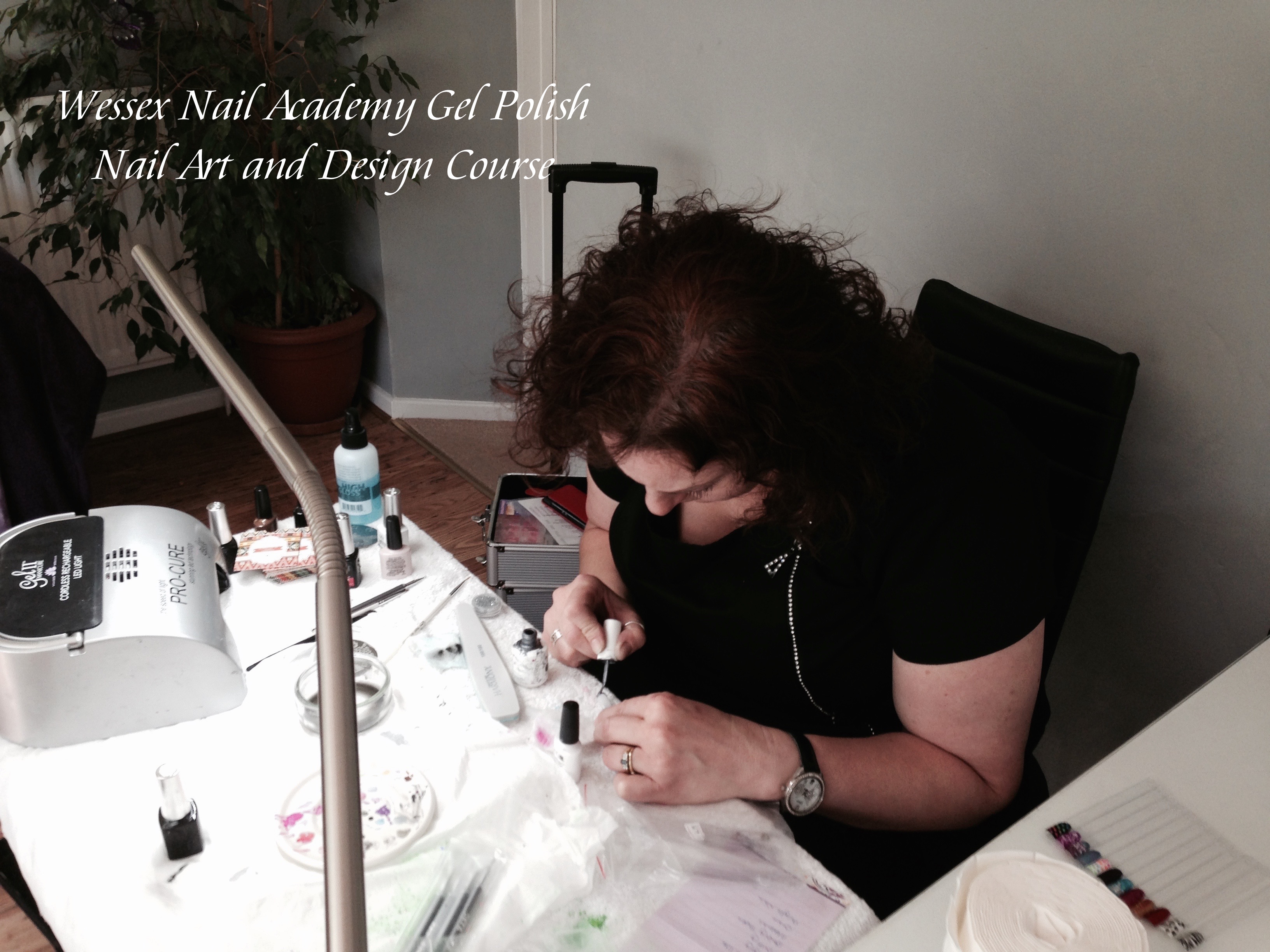 Nail extension training, nail training course, Wessex Nail Academy Okeford Fitzpaine, Dorset